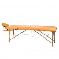 Folding massage table BEAUTY SYSTEM WOOD 2 ORANGE