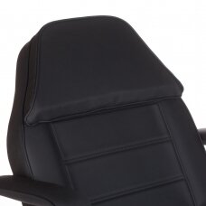 Kosmetoloģijas krēsls ELECTRIC ARMCHAIR 1 MOTOR BLACK