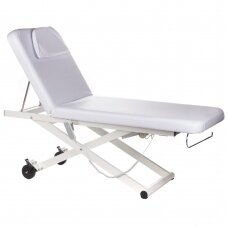 Elektrinis masažo stalas COSMETOLOGY MASSAGE TABLE 1 MOTOR WHITE