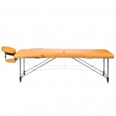 Folding massage table BEAUTY SYSTEM ALU 2 ORANGE