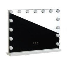 Grima spogulis ar LED apgaismojumu HOLLYWOOD 58x46cm