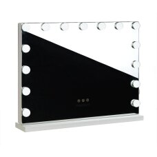 Grima spogulis ar LED apgaismojumu HOLLYWOOD 58x46cm