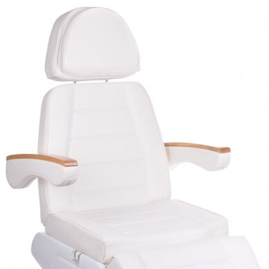 Kosmetoloģijas krēsls LUX 273B ELECTRIC ARMCHAIR 2 MOTOR WHITE 1