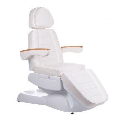 Krzesło kosmetyczne LUX 273B ELECTRIC ARMCHAIR 4 MOTOR WHITE