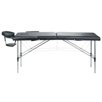 Saliekamais masāžas galds BEAUTY SYSTEM ALU 2 BLACK (1) 3