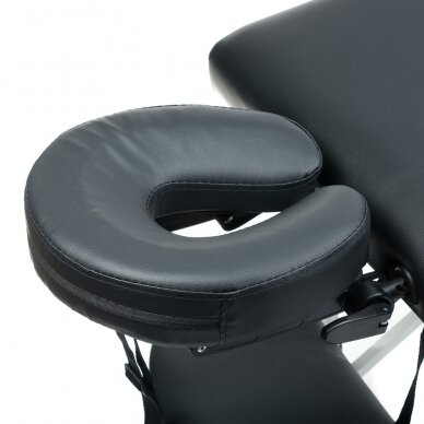 Kokkupandav massaažilaud BEAUTY SYSTEM ALU 2 BLACK 3