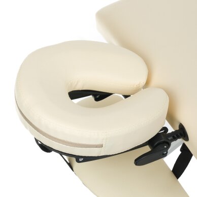 Foldable massage table BEAUTY SYSTEM ALU 2 CREAM (1) 4