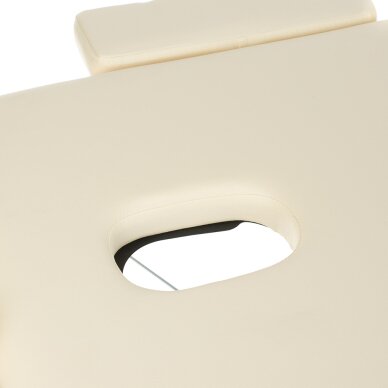 Folding massage table BEAUTY SYSTEM ALU 2 CREAM 6