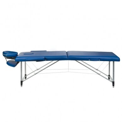 Saliekamais masāžas galds BEAUTY SYSTEM ALU 2 BLUE 1