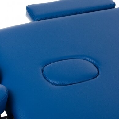 Składany stół do masażu BEAUTY SYSTEM ALU 2 BLUE 5