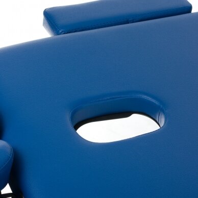 Składany stół do masażu BEAUTY SYSTEM ALU 2 BLUE 6