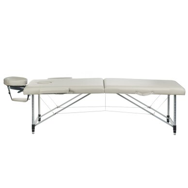 Klappbare Massageliege BEAUTY SYSTEM ALU 2 GREY 2