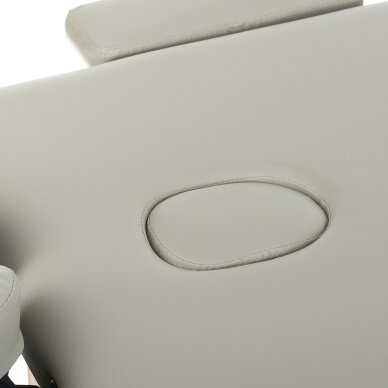 Foldable massage table BEAUTY SYSTEM WOOD 2 GREY 5