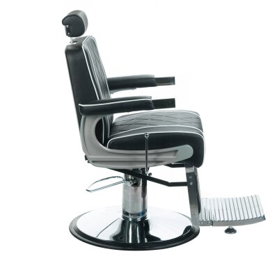 Fotel barberski Odys BH-31825M Barber Chair Dark Black 1 Fotel barberski Odys BH-31825M Barber Chair Dark Black 1