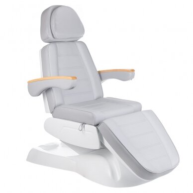 Kosmetoloģijas krēsls LUX 273B ELECTRIC ARMCHAIR 3 MOTOR LIGHTGREY