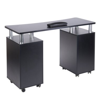Biurko kosmetyczne MANICURE DESK ESTHETIC BLACK 1 Biurko kosmetyczne MANICURE DESK ESTHETIC BLACK 1