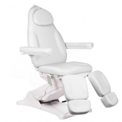 Kosmetoloģijas krēsls MODENA 2 MOTOR ELECTRIC PEDI WHITE 1