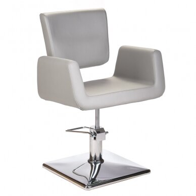 Hairdressing chair PROFESSIONAL HAIRDRESSING CHAIR VITO HELSINKI LIGHT GREY