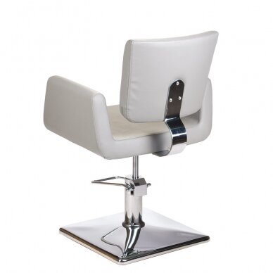 Frizieru krēsls PROFESSIONAL HAIRDRESSING CHAIR VITO HELSINKI LIGHT GREY 1