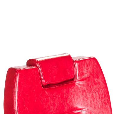 Hairdressing chair PROFESSIONAL BARBER CHAIR HEKTOR BRUSSEL RED 5