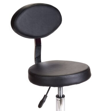Kosmetologi jakkara COSMETIC BEAUTY STOOL PRACTIC BLACK 2 Kosmetologi jakkara COSMETIC BEAUTY STOOL PRACTIC BLACK 2