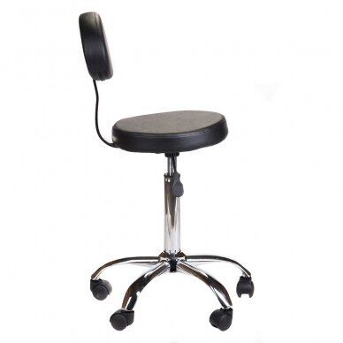 Kosmetoloogiline stool COSMETIC BEAUTY STOOL PRACTIC BLACK 1