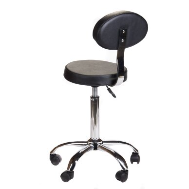 Kosmetologi jakkara COSMETIC BEAUTY STOOL PRACTIC BLACK 3 Kosmetologi jakkara COSMETIC BEAUTY STOOL PRACTIC BLACK 3