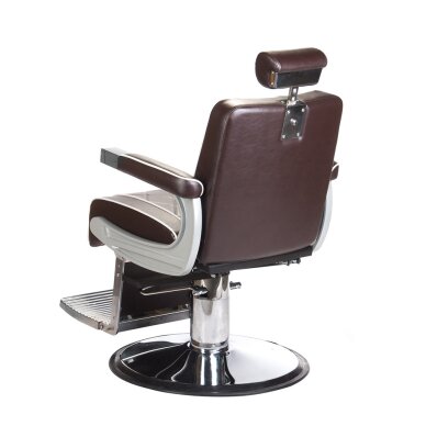 Парикмахерское кресло Odys BH-31825M Barber Chair Dark Brown 6 Парикмахерское кресло Odys BH-31825M Barber Chair Dark Brown 6