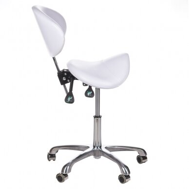 Kosmetoloogiline stool COSMETIC BEAUTY STOOL WHITE 2