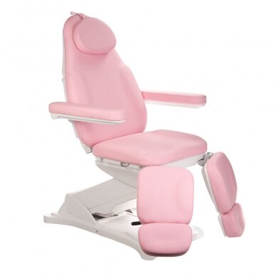 Kosmetoloģijas krēsls MODENA 2 MOTOR ELECTRIC PEDI PINK 1