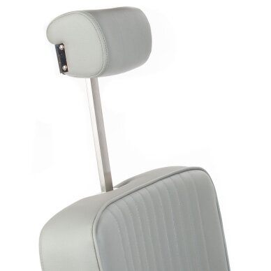 Friseurstuhl Barber Chair Lumber Light Grey 3 Friseurstuhl Barber Chair Lumber Light Grey 3