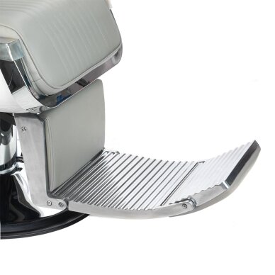 Kirpyklos kėdė Barber Chair Lumber Light Grey 5
