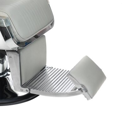 Friseurstuhl Barber Chair Lumber Light Grey 6 Friseurstuhl Barber Chair Lumber Light Grey 6