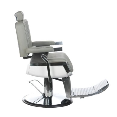Friseurstuhl Barber Chair Lumber Light Grey 1 Friseurstuhl Barber Chair Lumber Light Grey 1