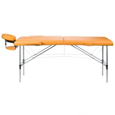 Sulankstomas masažo stalas BEAUTY SYSTEM ALU 2 ORANGE 3