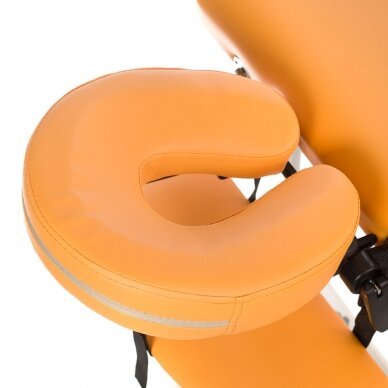 Klappbare Massageliege BEAUTY SYSTEM ALU 2 ORANGE 4