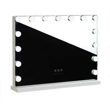 Grima spogulis ar LED apgaismojumu HOLLYWOOD 58x46cm 1 Grima spogulis ar LED apgaismojumu HOLLYWOOD 58x46cm 1
