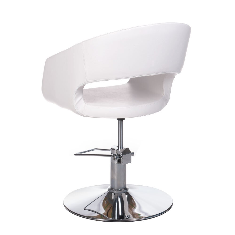 Kampaamotuoli PROFESSIONAL HAIRDRESSING CHAIR PAOLO WHITE 4 Kampaamotuoli PROFESSIONAL HAIRDRESSING CHAIR PAOLO WHITE 4