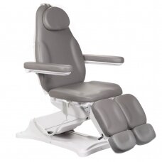 Kosmetoloģijas krēsls MODENA 2 MOTOR ELECTRIC PEDI GREY