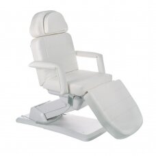 Kosmetoloģijas krēsls ELECTRIC ARMCHAIR 3 MOTOR WHITE