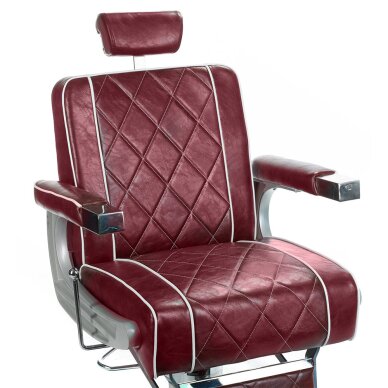 Парикмахерское кресло Odys BH-31825M Barber Chair Cherry 3 Парикмахерское кресло Odys BH-31825M Barber Chair Cherry 3