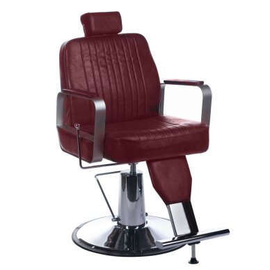 Juuksuritool PROFESSIONAL BARBER CHAIR HOMER CHERRY Juuksuritool PROFESSIONAL BARBER CHAIR HOMER CHERRY