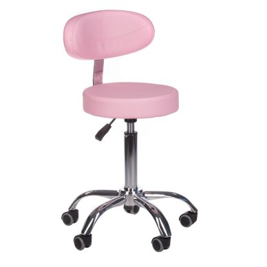 Kosmetologinė meistro kėdutė COSMETIC BEAUTY STOOL LEGO ROSE Kosmetologinė meistro kėdutė COSMETIC BEAUTY STOOL LEGO ROSE