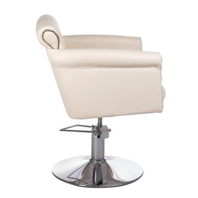 Hairdressing chair PROFESSIONAL HAIRDRESSING CHAIR ALBERTO BERLIN CREAM 1 Hairdressing chair PROFESSIONAL HAIRDRESSING CHAIR ALBERTO BERLIN CREAM 1