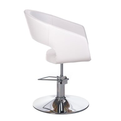 Hairdressing chair PROFESSIONAL HAIRDRESSING CHAIR PAOLO WHITE 1