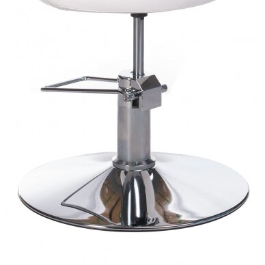 Krzesło fryzjerskie PROFESSIONAL HAIRDRESSING CHAIR PAOLO WHITE 3