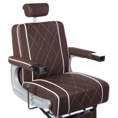 Parturituoli Odys BH-31825M Barber Chair Brown 3 Parturituoli Odys BH-31825M Barber Chair Brown 3