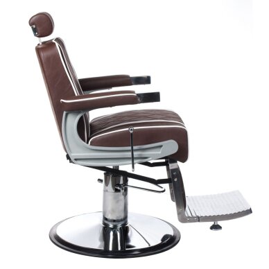 Parturituoli Odys BH-31825M Barber Chair Brown 1 Parturituoli Odys BH-31825M Barber Chair Brown 1