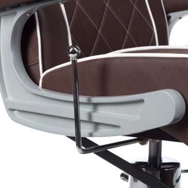 Parturituoli Odys BH-31825M Barber Chair Brown 6 Parturituoli Odys BH-31825M Barber Chair Brown 6