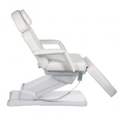 Kosmetoloģijas krēsls ELECTRIC ARMCHAIR 3 MOTOR WHITE 2